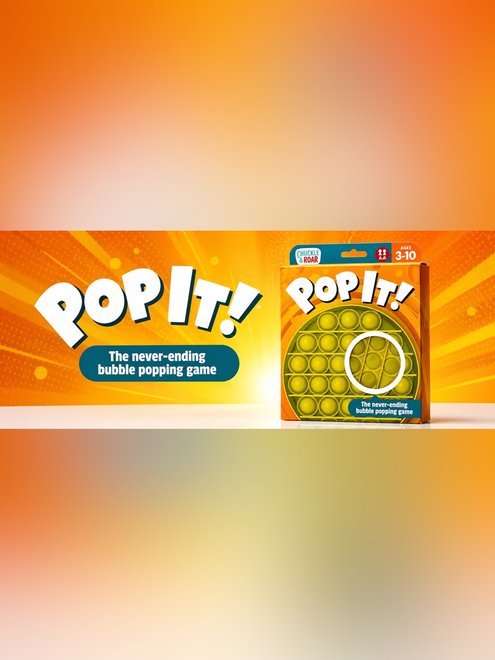 Pop It! Bubble Fidget Game